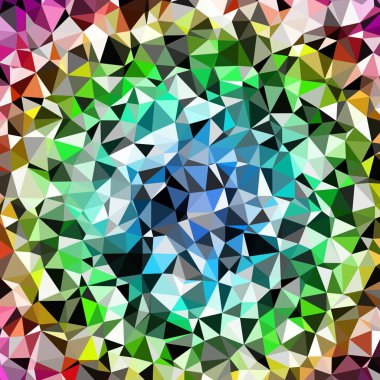 Arka plan çok renkli geometrik poligonal.