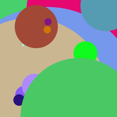 Daire geometrik yeni arka plan çok renkli desen.