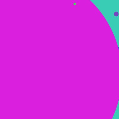 Daire geometrik güzel arka plan çok renkli desen.