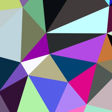 Arka plan çok renkli geometrik poligonal.