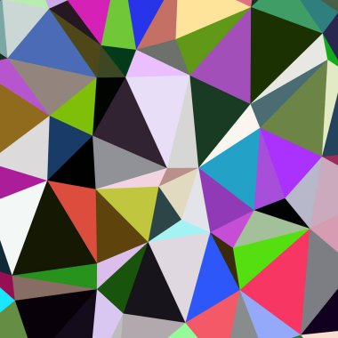 Arka plan çok renkli geometrik poligonal.