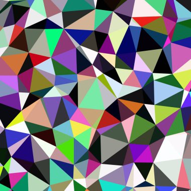 Arka plan çok renkli geometrik poligonal.