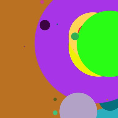 Daire geometrik güzel arka plan çok renkli desen.