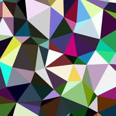 Arka plan çok renkli geometrik poligonal.