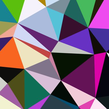 Arka plan çok renkli geometrik poligonal.