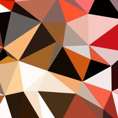 Arka plan poligonal sorunsuz üçgen renk desen.