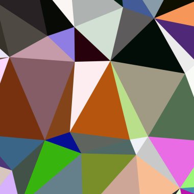 Arka plan çok renkli geometrik poligonal.