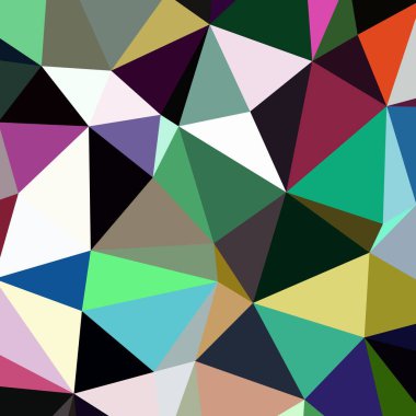 Arka plan çok renkli geometrik poligonal.