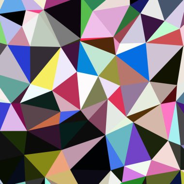 Arka plan çok renkli geometrik poligonal.