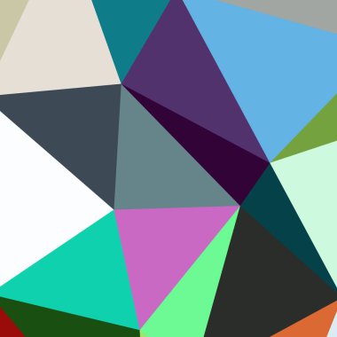 Arka plan çok renkli geometrik poligonal.