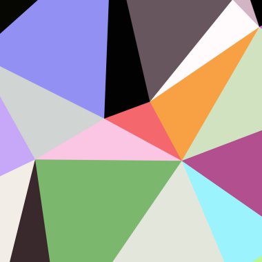 Arka plan çok renkli geometrik poligonal.