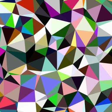Arka plan çok renkli geometrik poligonal.