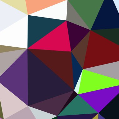 Arka plan çok renkli geometrik poligonal.