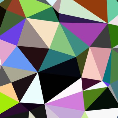 Arka plan çok renkli geometrik poligonal.