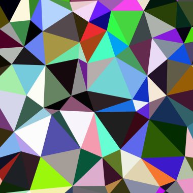 Arka plan çok renkli geometrik poligonal.