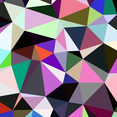 Arka plan çok renkli geometrik poligonal.