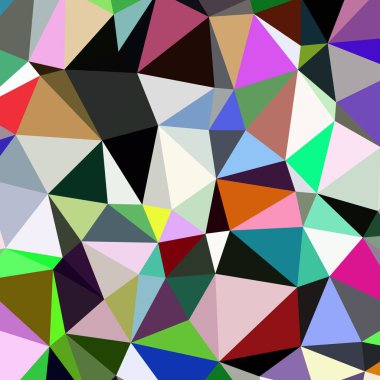 Arka plan çok renkli geometrik poligonal.