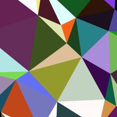 Arka plan çok renkli geometrik poligonal.