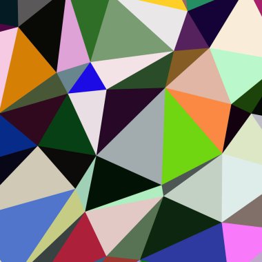 Arka plan çok renkli geometrik poligonal.