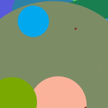 Daire geometrik şaşırtıcı arka plan çok renkli desen.