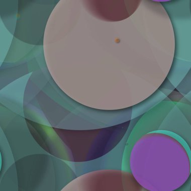 Arka plan çok renkli daire geometrik desen sorunsuz.