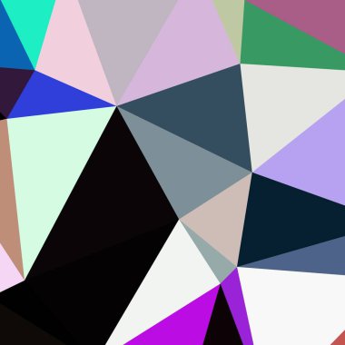 Arka plan çok renkli geometrik poligonal.