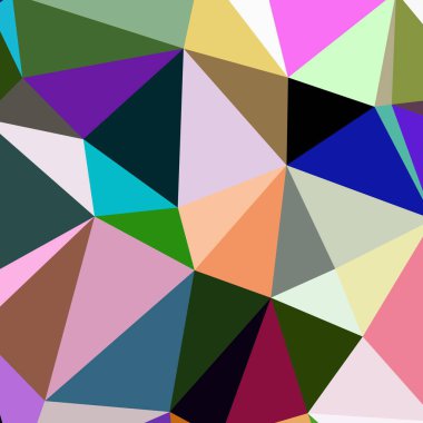 Arka plan çok renkli geometrik poligonal.