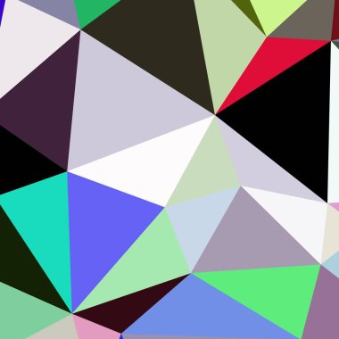 Arka plan çok renkli geometrik poligonal.