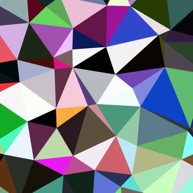 Arka plan çok renkli geometrik poligonal.