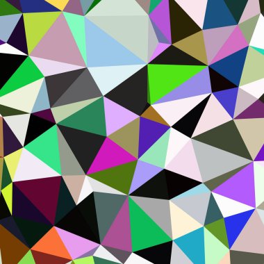 Arka plan çok renkli geometrik poligonal.