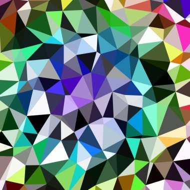 Arka plan çok renkli geometrik poligonal.