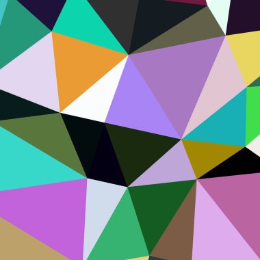 Arka plan çok renkli geometrik poligonal.