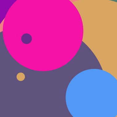 Daire geometrik yeni arka plan çok renkli desen.