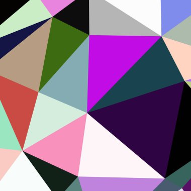 Arka plan çok renkli geometrik poligonal.