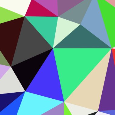 Arka plan çok renkli geometrik poligonal.