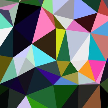 Arka plan çok renkli geometrik poligonal.