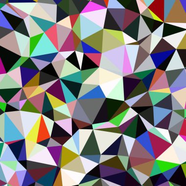 Arka plan çok renkli geometrik poligonal.