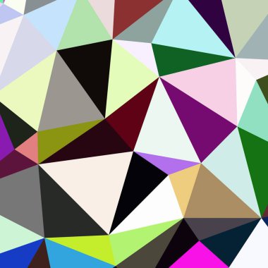 Arka plan çok renkli geometrik poligonal.