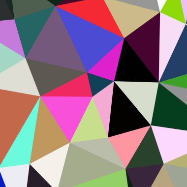 Arka plan çok renkli geometrik poligonal.