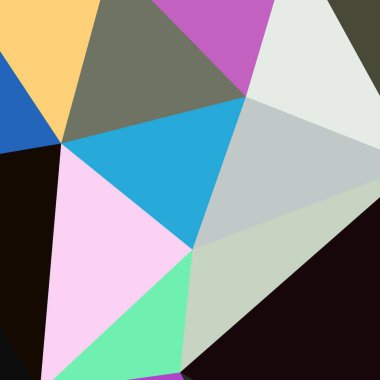 Arka plan çok renkli geometrik poligonal.