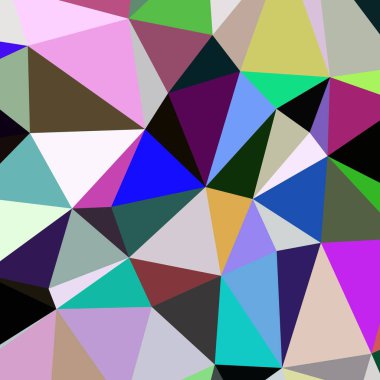 Arka plan çok renkli geometrik poligonal.