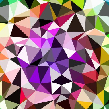 Arka plan çok renkli geometrik poligonal.