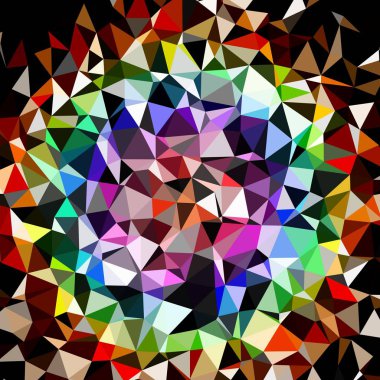 Arka plan çok renkli geometrik poligonal.