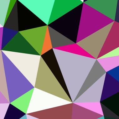 Arka plan çok renkli geometrik poligonal.