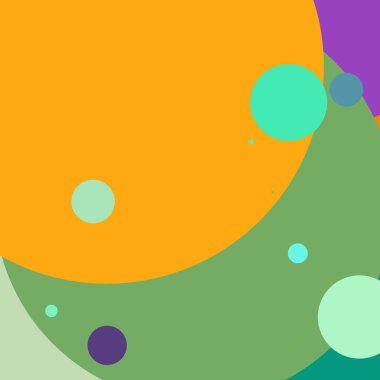 Daire geometrik zarif arka plan çok renkli desen.