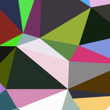 Arka plan çok renkli geometrik poligonal.