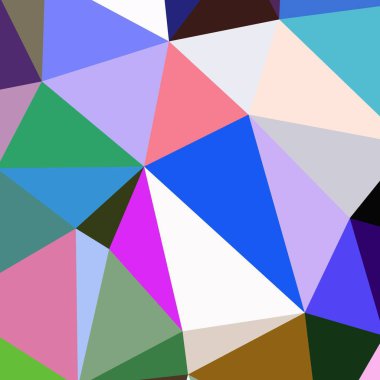 Arka plan çok renkli geometrik poligonal.