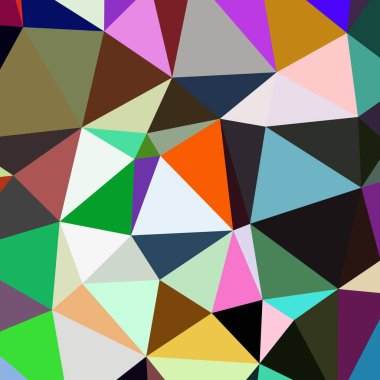 Arka plan çok renkli geometrik poligonal.