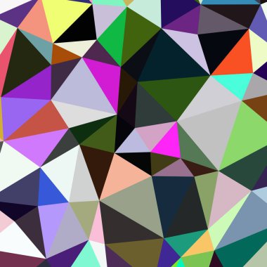 Arka plan çok renkli geometrik poligonal.