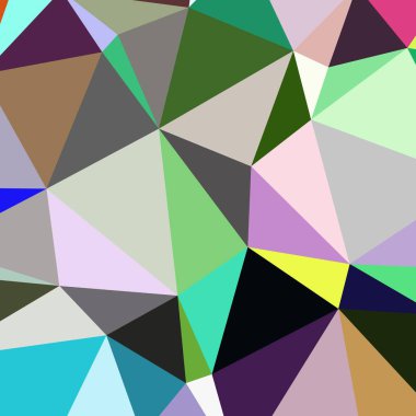 Arka plan çok renkli geometrik poligonal.